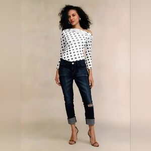 Boyfriend Dark Blue Women's Jeans